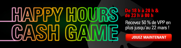 PokerStars.fr Happy Hours PokerStars.fr Happy Hours