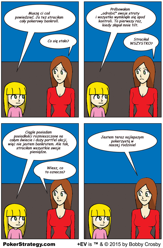 Śmieszny Pokerowy Komiks Torba