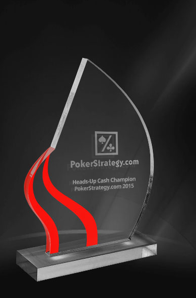 The Heads-Up Championship Trophy The Heads-Up Championship Trophy