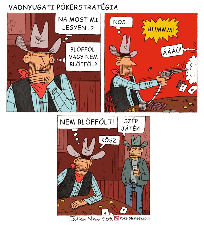 Vicces p&oacute;ker k&eacute;preg&eacute;ny Strat&eacute;gia