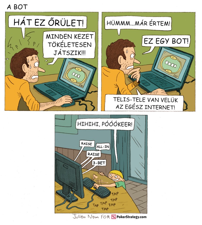 Vicces p&oacute;ker k&eacute;preg&eacute;ny P&oacute;ker bot