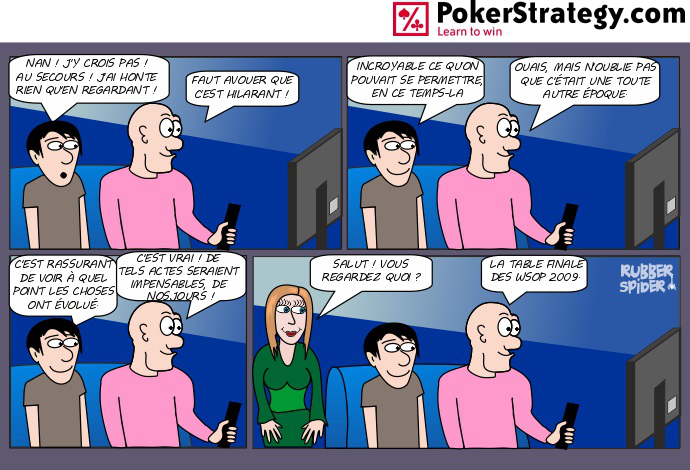 BD de poker humoristique WSOP