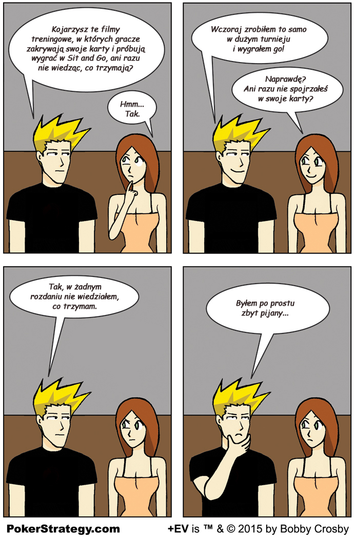 Śmieszny Pokerowy Komiks MTT