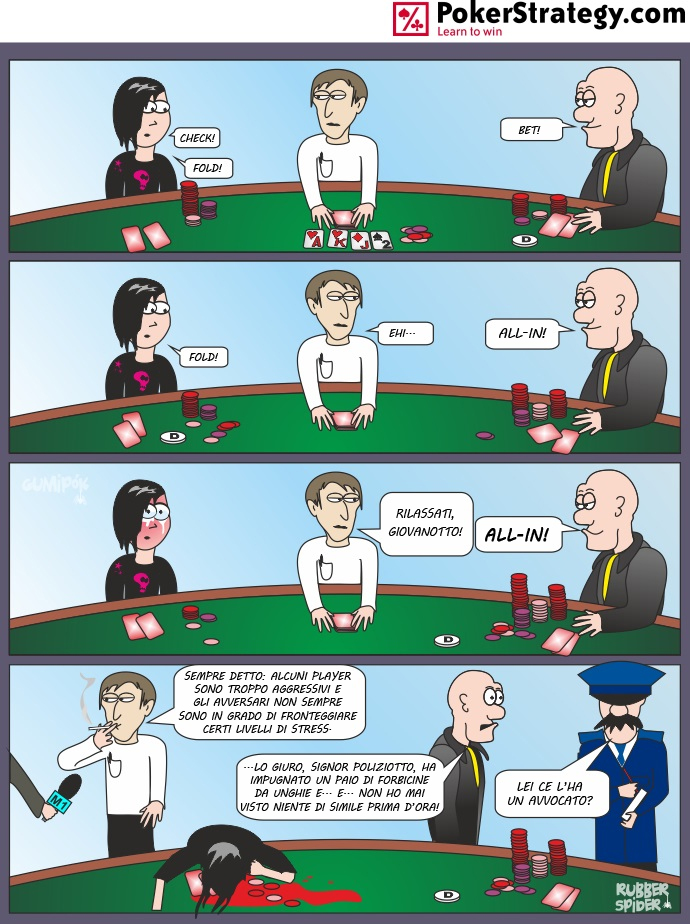 Vignette Divertenti sul Poker Aggressivit
