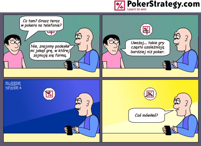 Śmieszny Pokerowy Komiks Nał&oacute;g
