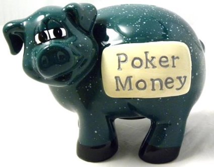 Poker Piggy Bank Poker money piggy bank