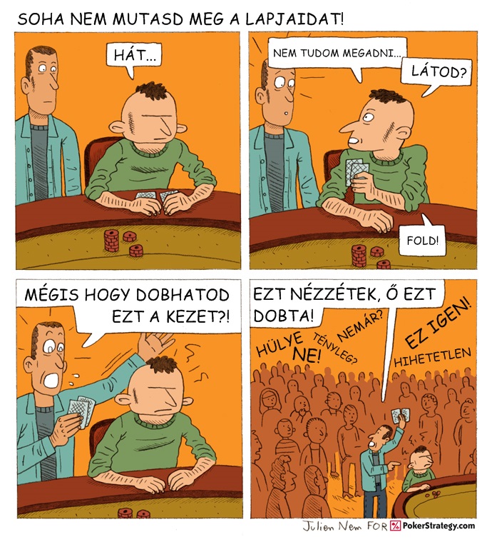 Vicces p&oacute;ker k&eacute;preg&eacute;ny Fold