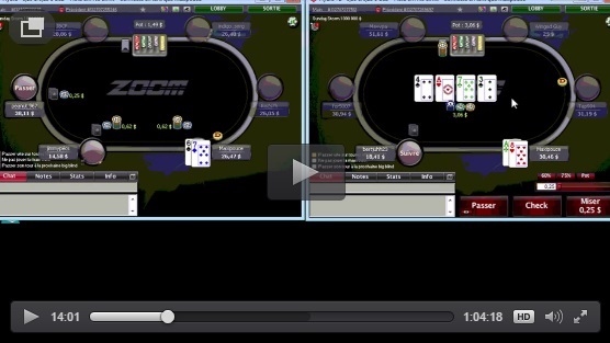 Maxippouce Zoom en low stakes Coaching poker Zoom