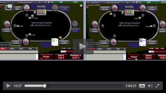 Maxippouce en zoom Coaching poker