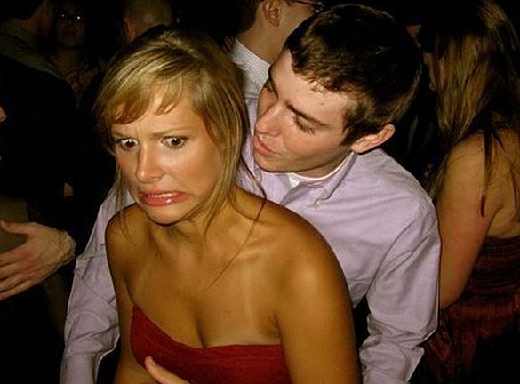 awkward club scene