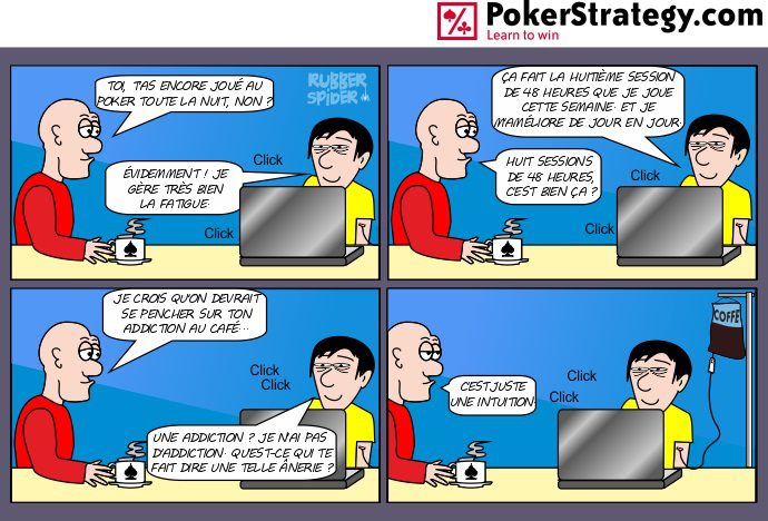 BD de poker humoristique Grind