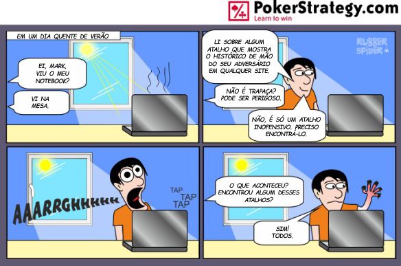 Tirinhas de poker divertidas Truques