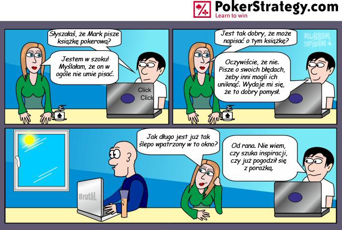 Śmieszny Pokerowy Komiks Książka