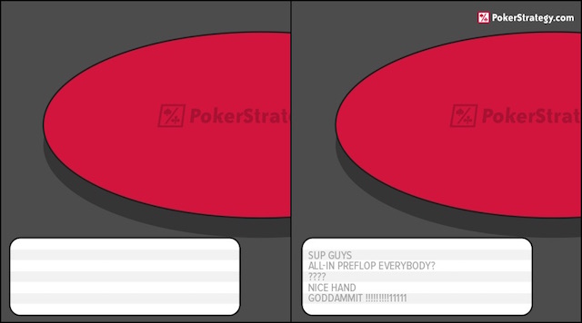 poker chat box