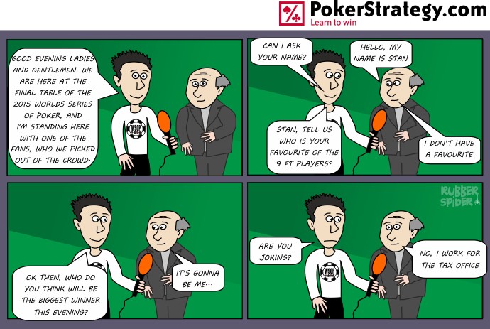 Lustige Pokercartoons Money
