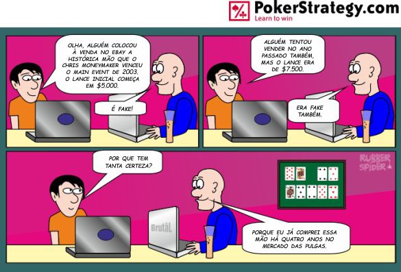 Tirinhas de poker divertidas Moneymaker