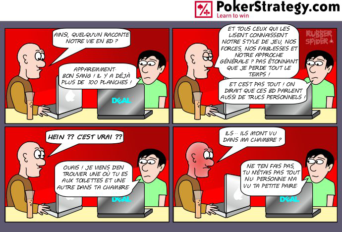 BD de poker humoristique Petite paire