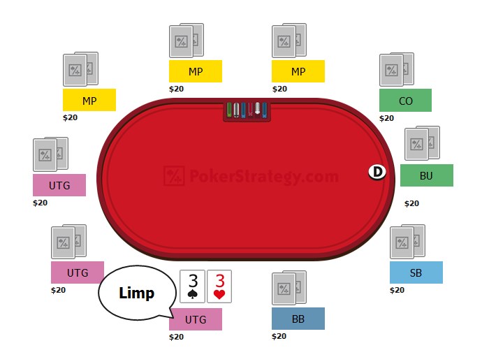 Limping with small pairs in early positions