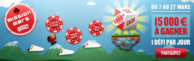 Mission Mars Promo poker