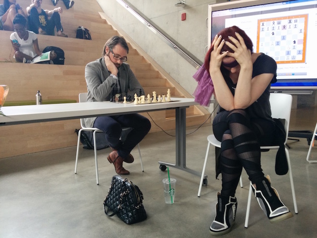 Jennifer Shahade blindfold chess