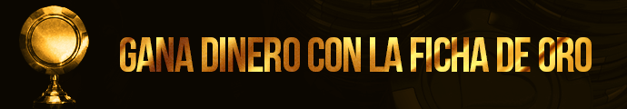 Promoción Premio ficha de oro Promo Ficha de oro
