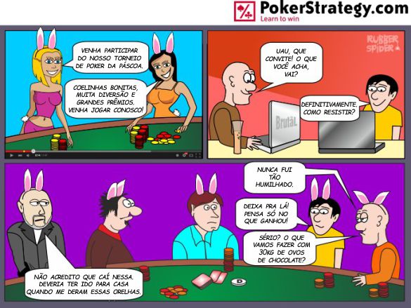 Tirinhas de poker divertidas Torneio