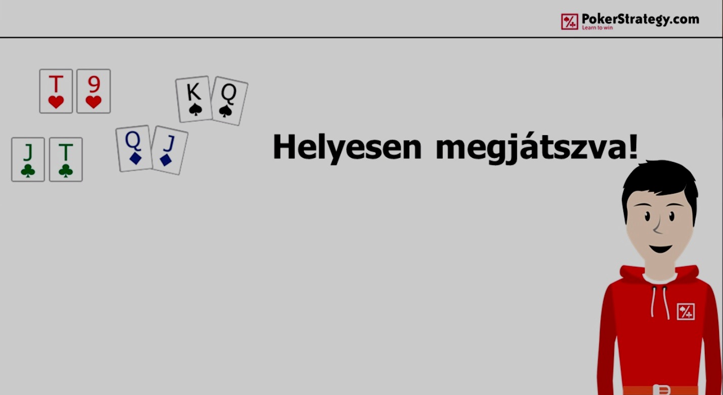Magas suited connectorok helyesen megjátszva