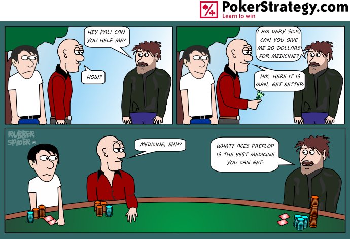Funny Poker Cartoons Bankroll