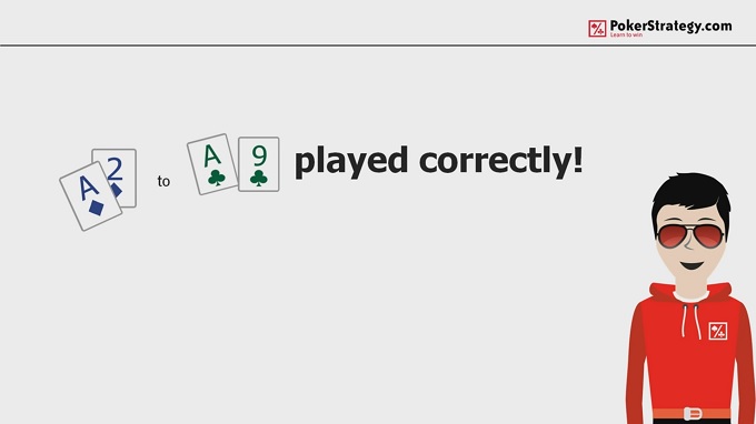 Comment jouer les As suités faibles Vidéo poker