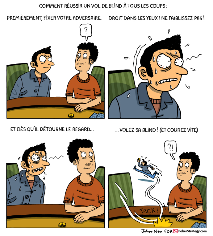 BD de poker humoristique Steal