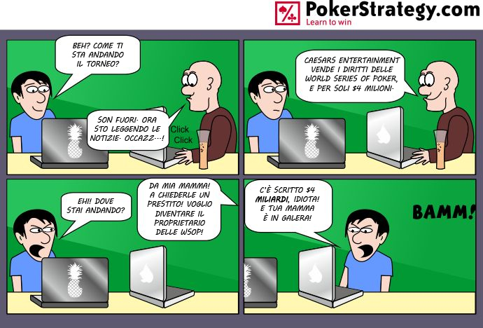 Vignette Divertenti sul Poker WSOP