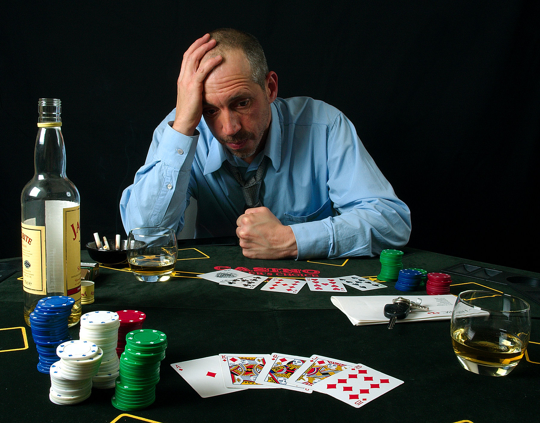 drunk poker player