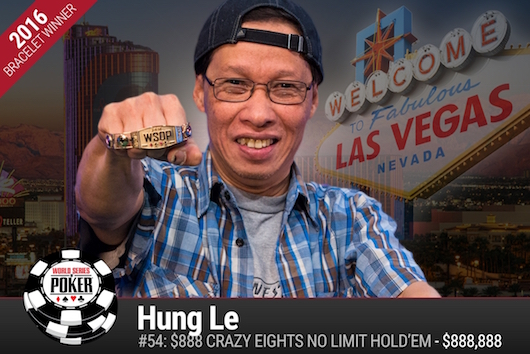 Hung Le WSOP 2016