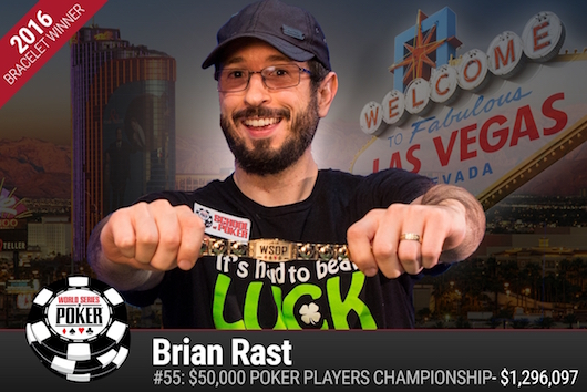 Brian Rast WSOP 2016