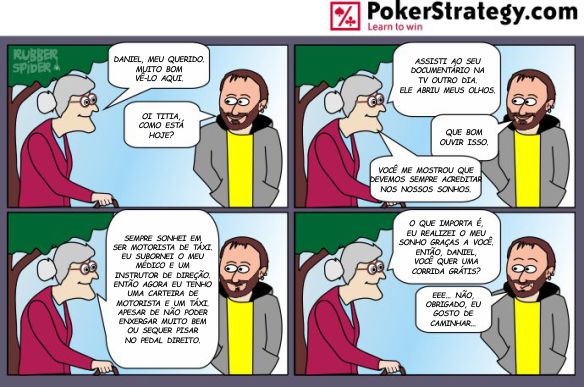 Tirinhas de poker divertidas Negreanu