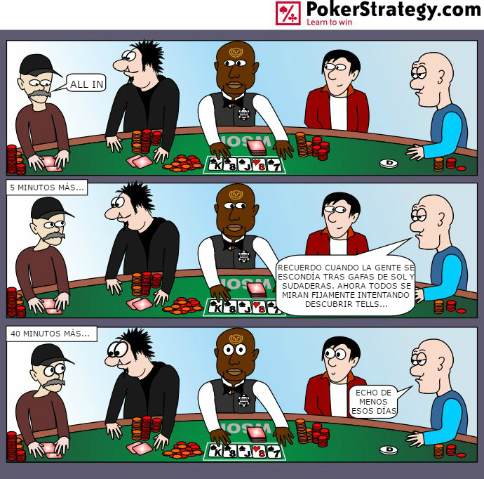 Tiras de poker divertidas Tell