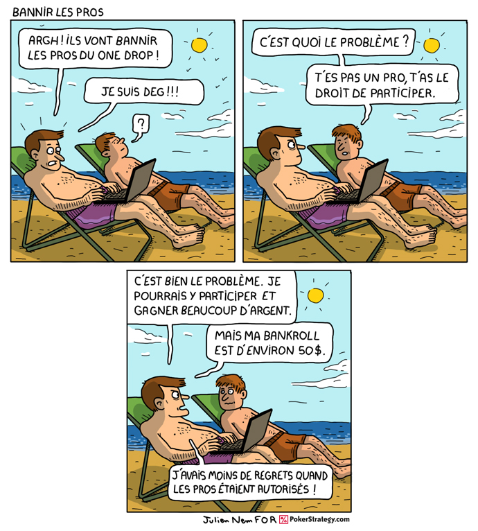 BD de poker humoristique High Roller