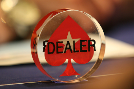 PokerStars dealer button