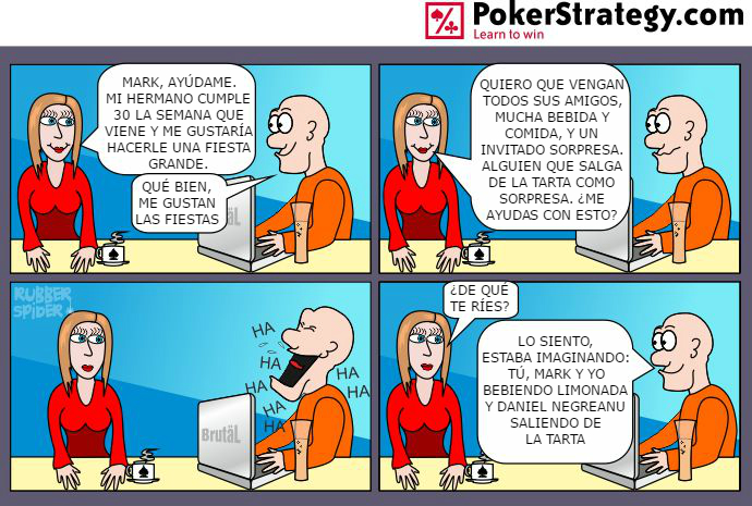 Tiras de poker divertidas Regalo
