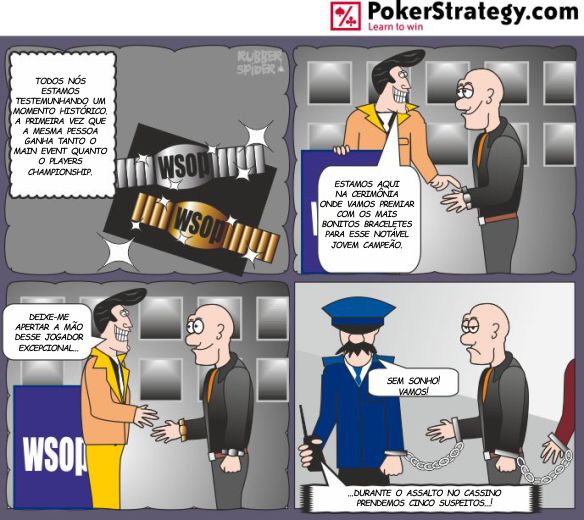 Tirinhas de poker divertidas WSOP