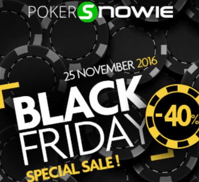 PokerSnowie Black Friday, 40% off PokerSnowie Black Friday