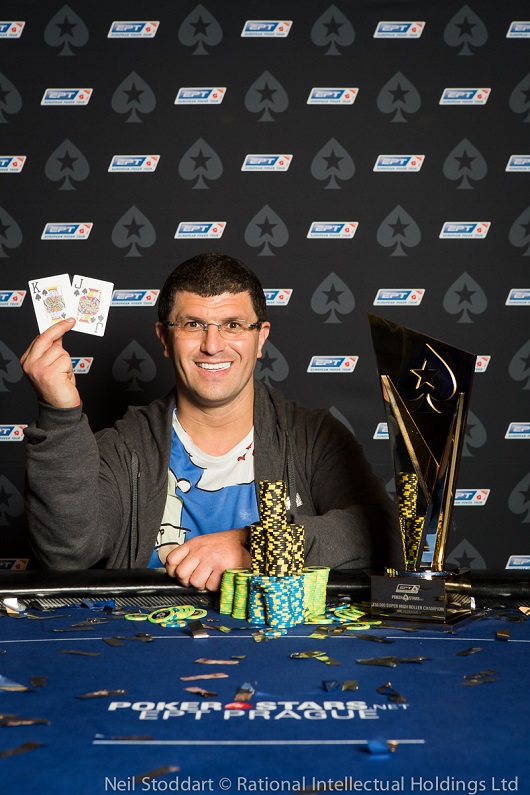 Tsoukernik Super High Roller EPT Prag