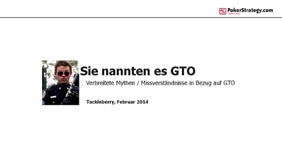 Zum Video Game Theory Optimal