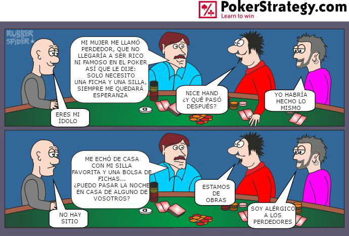 Tiras de poker divertidas Amigos