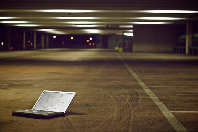 lonely laptop