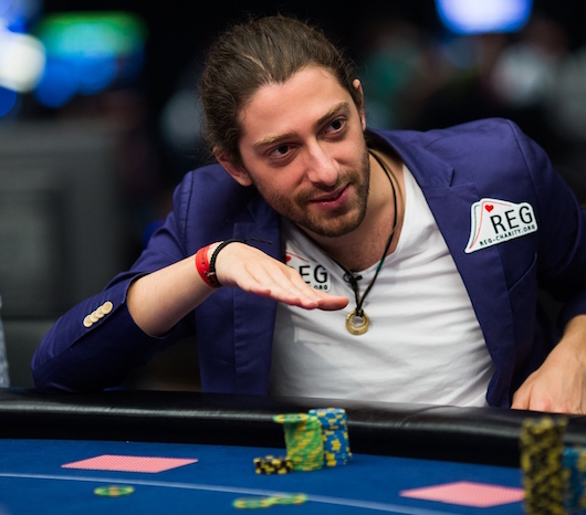 Igor Kurganov playing poker