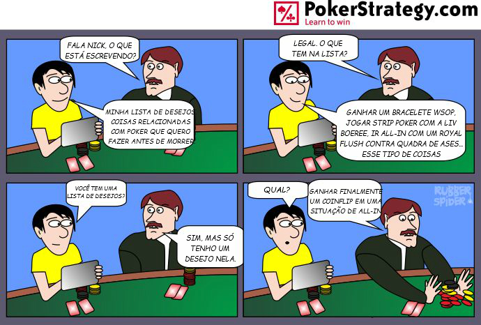 Tirinhas de poker divertidas Strip poker