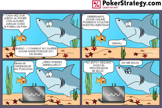 Tiras de poker divertidas Poker online