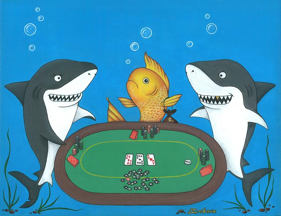 poker shark and fish