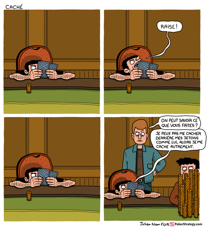 BD de poker humoristique Tells de poker